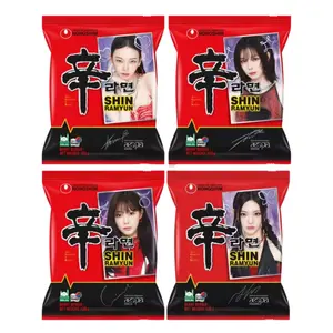 Mì Hàn Quốc Vị Cay, Shin Ramyun, Spicy Noodle Soup (120g) - NONGSHIM