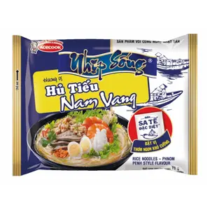 Hủ Tiếu Nam Vang Nhịp Sống, Instant Rice Noodles, Phnom Penh Style Flavour (71g) - ACECOOK