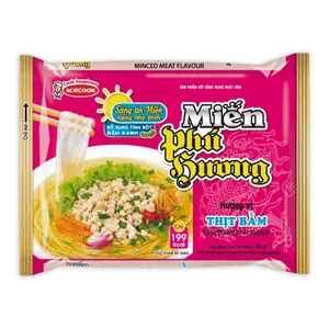 Miến Phú Hương, Hương Vị Thịt Bằm, Instant Glass Noodles, Pork Mince Flavor (55g) - ACECOOK