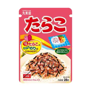 Gia Vị Rắc Cơm Vị Trứng Cá Tuyết, Rice Sprinkles, Cod Roe (28g) - MARUMIYA