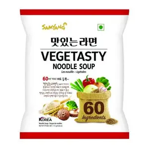 Mì Rau Củ Hàn Quốc, Vegetasty Noodle Soup (115g) - SAMYANG