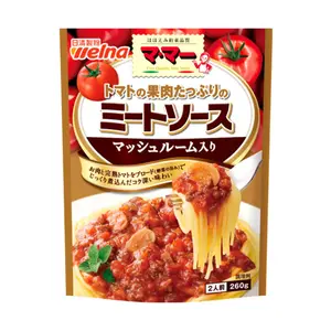 Sốt Cà Chua, Thịt & Nấm, Welna, Tomato, Meat & Mushroom Instant Sauce (260g) - NISSHIN