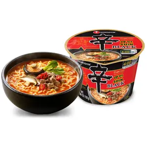 Mì Hàn Quốc Vị Cay, Shin Black, Spicy Instant Noodle Soup (101g) - NONGSHIM