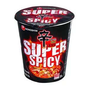Mì Hàn Quốc Siêu Cay, Shin Red, Super Spicy Instant Noodle Cup (68g) - NONGSHIM