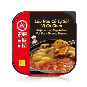 Lẩu Rau Củ Tự Sôi Vị Cà Chua, Self-Heating Vegetables Hot Pot - Tomato Flavour (265g) - HAIDILAO
