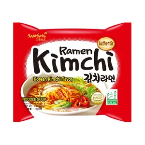 Mì Kim Chi Hàn Quốc, Korean Kimchi Ramen Noodle Soup, 4.23 oz (120g) - SAMYANG