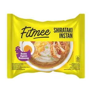 Mì Nưa Ăn Liền Vị Gà Tỏi, Instant Shirataki Garlic Chicken Flavor (71g) - FITMEE