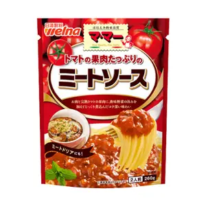 Sốt Cà Chua & Thịt, Welna, Tomato Pulp & Meat Instant Sauce (260g) - NISSHIN