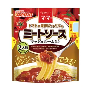 Sốt Cà Chua, Thịt & Nấm, Welna, Instant Meat & Mushroom Sauce with Tomato Pulp (260g) - NISSHIN