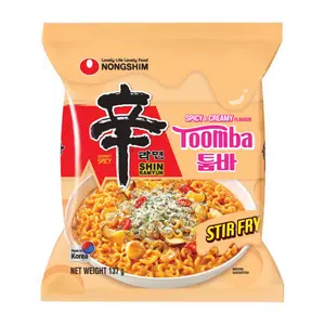 Mì Hàn Quốc Xào Vị Cay, Shin Ramyun, Spicy & Creamy Flavour Toomba Stir Fry Ramen (137g) - NONGSHIM