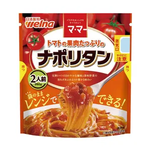 Sốt Cà Chua Nấm Napolitan, Ma Ma, Neapolitan Instant Sauce with Tomato Pulp (260g) - NISSHIN