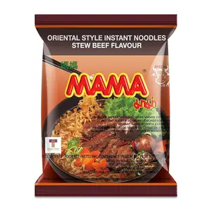 Mì Thịt Bò Hầm, Oriental Style Instant Noodles, Stewed Beef (60g) - MAMA