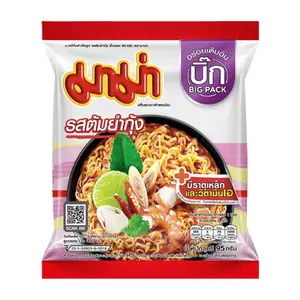 Mì Tom Yum, Instant Noodles, Shrimp Tom Yum, Big Pack (95g) - MAMA
