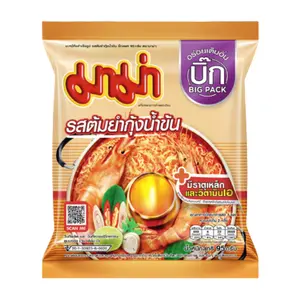 Mì Tôm Sốt Kem Tom Yum, Instant Noodles, Shrimp Creamy Tom Yum, Big Pack (95g) - MAMA