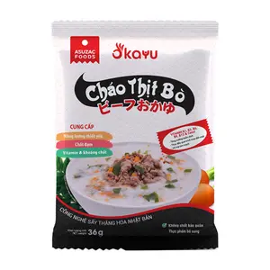 Cháo Thịt Bò Ăn Liền, Okayu, Instant Beef Porridge (36g) - ASUZAC FOODS
