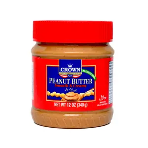 Bơ Đậu Phộng Mịn, Peanut Butter, Smooth & Creamy, 12 oz (340g) - CROWN