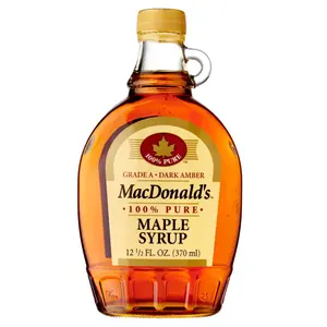 Siro Lá Phong, 100% Pure Maple Syrup, 12.5 fl oz (370ml) - MAC DONALD'S
