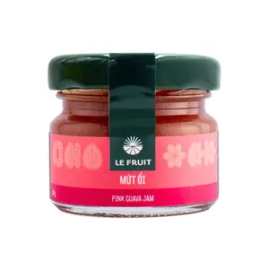 Mứt Ổi Hồng, Pink Guava Jam (30g) - LE FRUIT