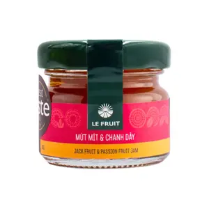 Mứt Mít & Chanh Dây, Jack Fruit & Passion Fruit Jam (30g) - LE FRUIT