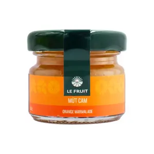 Mứt Cam, Orange Marmalade (30g) - LE FRUIT