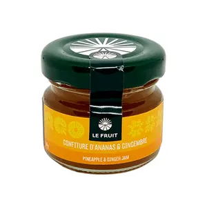 Mứt Dứa & Gừng, Pineapple & Ginger Jam (30g) - LE FRUIT