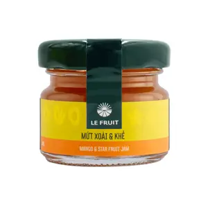 Mứt Xoài & Khế, Mango & Star Fruit Jam (30g) - LE FRUIT