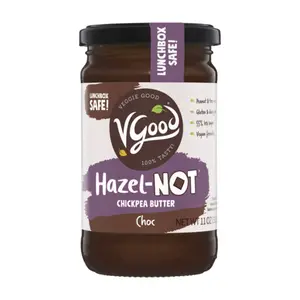 Bơ Đậu Gà Cacao, Hazel-Not, Chickpea Butter, Choc (310g) - VGOOD