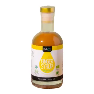 Siro Gừng Hữu Cơ, Organic Ginger Syrup (200ml) - DACE