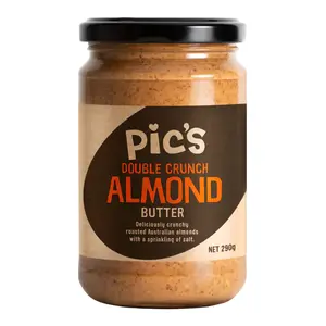 Bơ Hạnh Nhân, Double Crunch Almond Butter (290g) - PIC'S