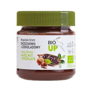 Bơ Hạt Phỉ Socola Thuần Chay Hữu Cơ, Vegan Spread, Hazelnut Chocolate (190g) - BIO UP