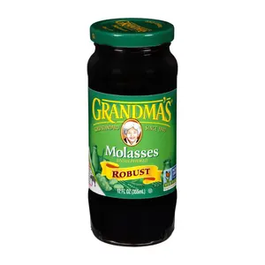 Mật Mía, Molasses Unsulphured, Robust, 12 fl oz (355ml) - GRANDMA'S