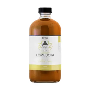 Trà Lên Men Vị Chanh Muối, Salted Lime Kombucha (500ml) - LADY KOMBUCHA