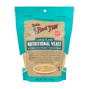 Men Dinh Dưỡng, Large Flake Nutritional Yeast, 5 oz (142g) - BOB'S RED MILL