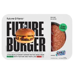Thịt Burger Chay, Future Burger, Plant Based (230g) - FUTURE FARM