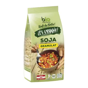 Thịt Chay Đậu Nành Viên Hữu Cơ, Soja Granulat (250g) - BIO-ZENTRALE