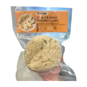 Chả Cá Chay Thượng Hạng, Premium Vegan Fried Fish Pie, 17.6 oz (500g) - MAMASIA