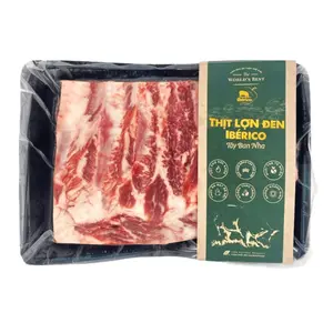 Thịt Lợn Đen Iberico Tây Ban Nha, Xương Sườn Heo, Iberico Spare Ribs (500g) - THE WORLD'S BEST