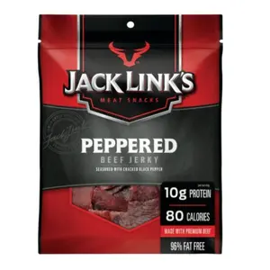 Khô Bò Vị Tiêu, Peppered Beef Jerky (25g) - JACK LINK'S