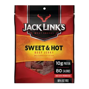 Khô Bò Vị Cay Ngọt, Sweet & Hot Beef Jerky (25g) - JACK LINK'S