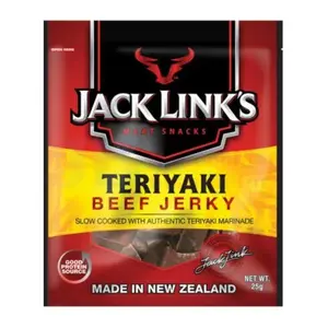 Khô Bò Vị Teriyaki, Teriyaki Beef Jerky (25g) - JACK LINK'S