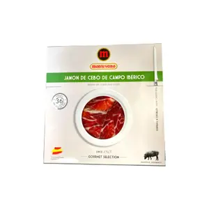 Đùi Sau Cebo Cắt Lát, Jamón Ibérico Cebo, Iberian Dry Cured Free Range Ham (50g) - THE WORLD'S BEST