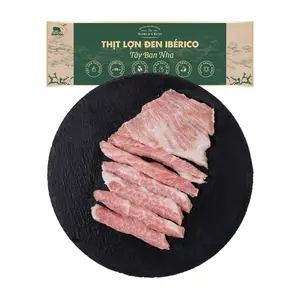Thịt Lợn Đen Iberico Tây Ban Nha, Thịt Diềm Má, Iberico Jowl Meat (300g) - THE WORLD'S BEST