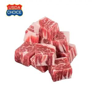 Lõi Nạc Vai Bò Mỹ Cắt Lúc Lắc, Bottega Zelachi Ranch, U.S. Beef Top Blade, Cubes (250g) - BOTTEGA ZELACHI