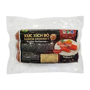Xúc Xích Bò Kransky Phô Mai Đặc Biệt, Special Beef & Cheese Kransky Sausages, 3 Cây (200g) - PACOW INTERNATIONAL