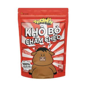 Khô Bò Chẩm Chéo, Beef Jerky, Sweet Chili Garlic (43g) - THOMMM