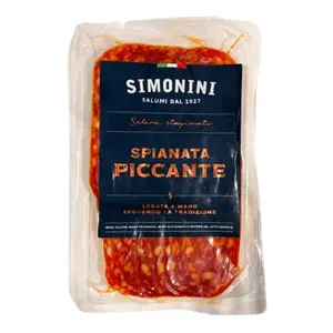 Xúc Xích Khô, Spianata Piccante Affettata (80g) - SIMONINI