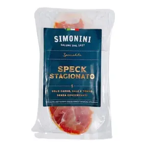 Thịt Lợn Hun Khói, Speck Stagionato Affettato (80g) - SIMONINI