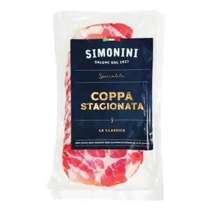 Thịt Lợn Muối, Coppa Stagionata Affettata (80g) - SIMONINI