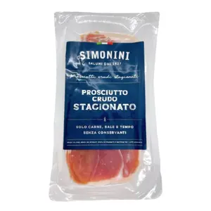 Thịt Lợn Muối, Prosciutto Crudo Stagionato Affettato (80g) - SIMONINI