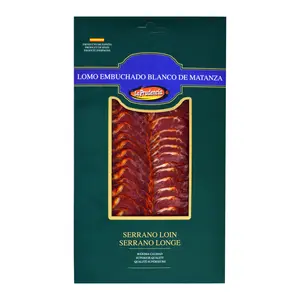 Thịt Heo Muối, Lomo Embuchado Blanco de Matanza, Serrano Loin & Serrano Longe (100g) - LA PRUDENCIA